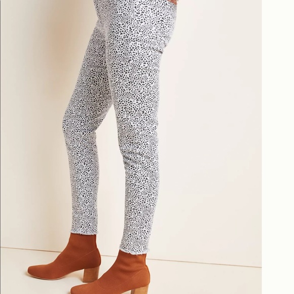 Ella Moss Pebble Print High Rise Skinny Ankle - Picture 5 of 10